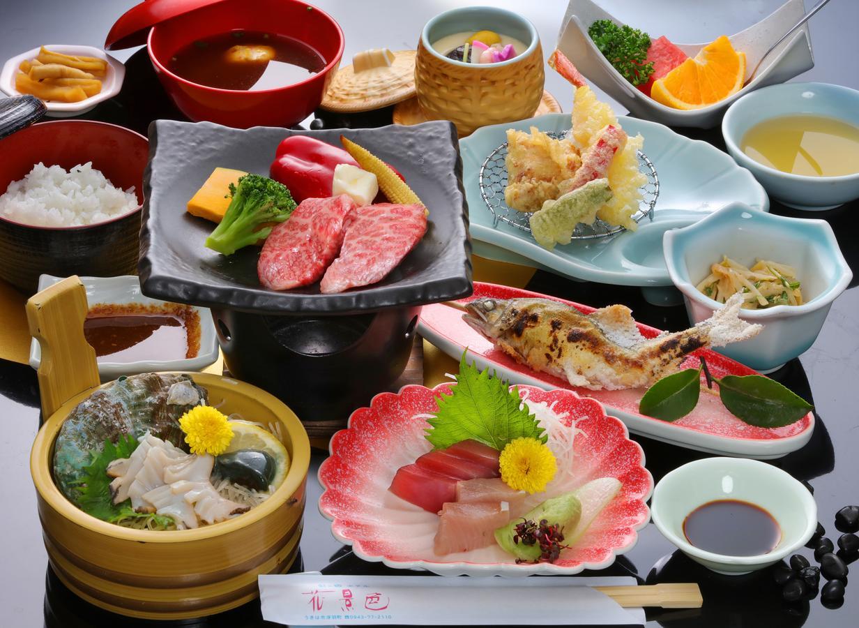 Hotel Hanageshiki Ukiha Bagian luar foto